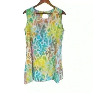 Bali Batiks Handpainted Resort Wear Midi Dress